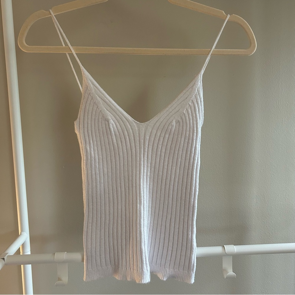 étophe studios white v neck camisole Size S